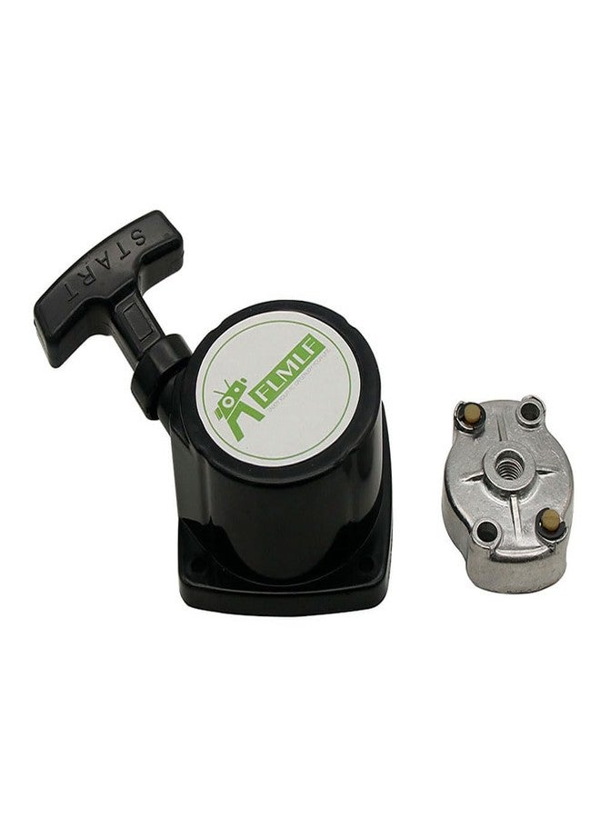 FLMLF Rc Marine 26cc 29cc 30cc Engine Pull Starter for Zenoah CY RCMK QJ BWS Rc Racing Boat Parts Distance Between Mounting Holes is 50mm (Black) - Image 3